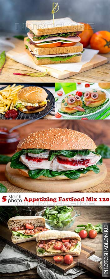 Клипарт, фото HD - Аппетитный фастфуд / Photos - Appetizing Fastfood