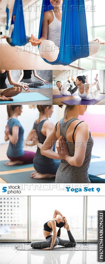 Растровый клипарт, фото HD - Йога / Yoga Set 9