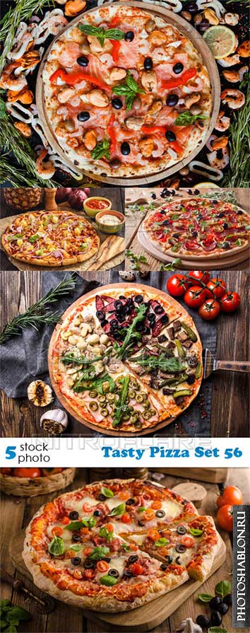 Растровый клипарт, фото HD - Вкусная пицца / Tasty Pizza Set 56