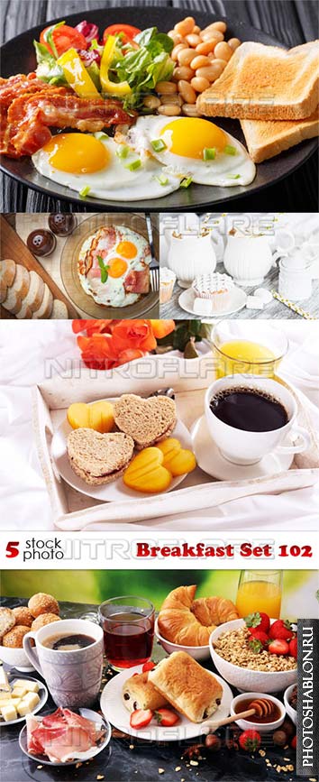 Клипарт, фото HD - Завтрак / Photos - Breakfast Set 102