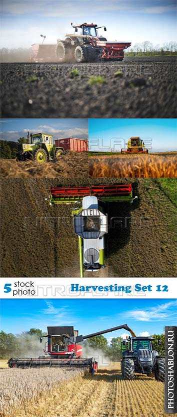 Растровый клипарт - Уборка урожая / Harvesting Set 12