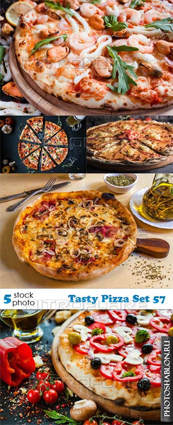 Растровый клипарт, фото HD - Вкусная пицца / Tasty Pizza Set 57