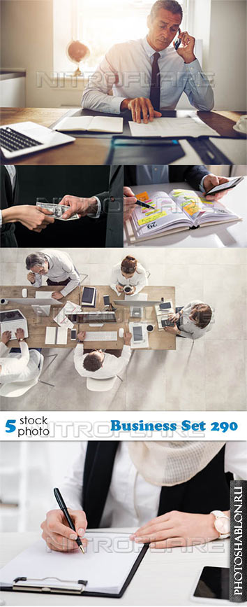 Растровый клипарт, фото HD - Бизнес / Business Set 290