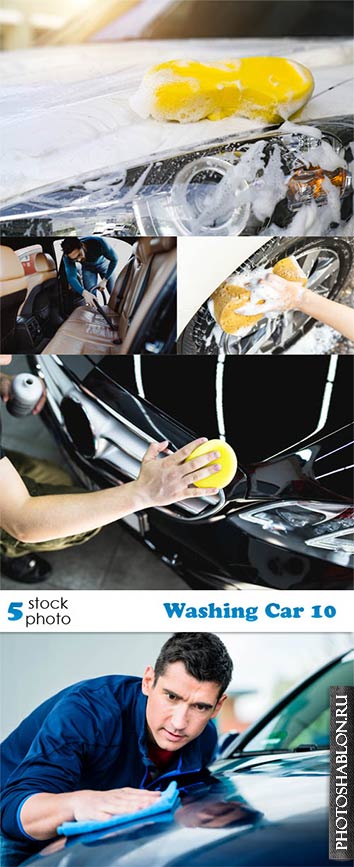 Растровый клипарт, фото HD - Автомойка / Washing Car 10