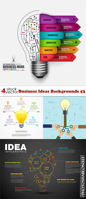 Vectors - Business Ideas Backgrounds 53