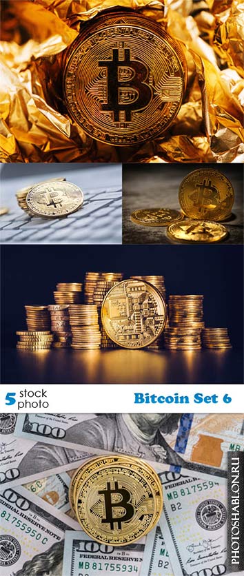 Растровый клипарт - Bitcoin Set 6