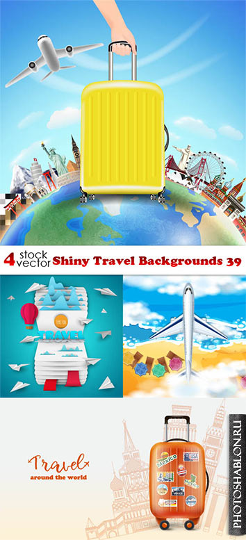 Vectors - Shiny Travel Backgrounds 39