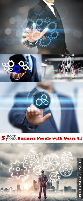 Photos - Business People with Gears 34