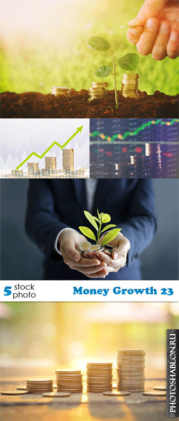 Растровый клипарт - Money Growth 23