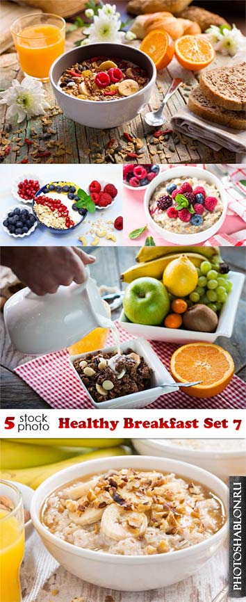 Фото HD - Здоровый завтрак / Photos - Healthy Breakfast Set 7