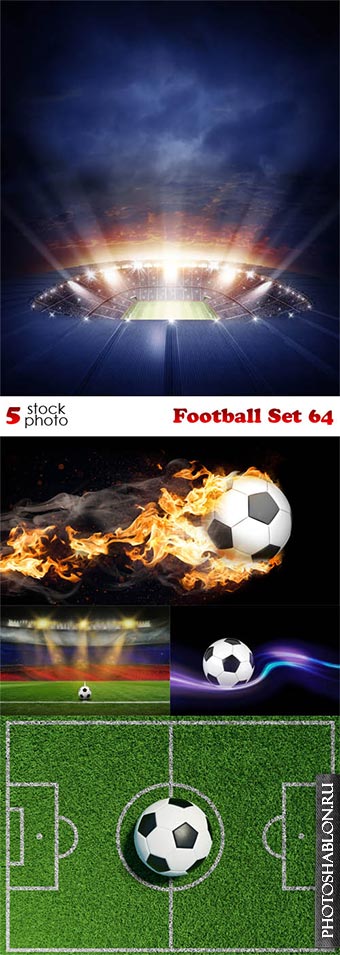 Клипарт, фото HD - Футбол / Photos - Football Set 64