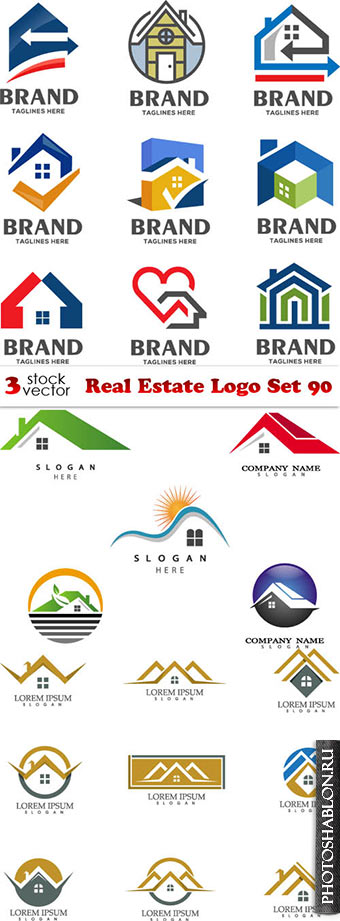 Vectors - Real Estate Logo Set 90