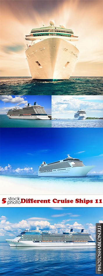 Клипарт, фото HD - Круизные суда / Photos - Different Cruise Ships 11