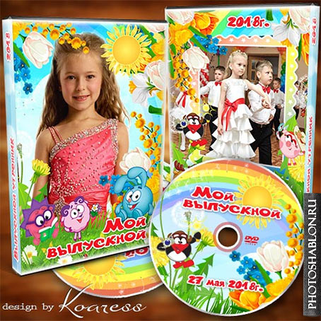 Детский набор DVD для диска с видео - До свидания, детский сад