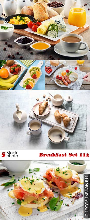 Клипарт, фото HD - Завтрак / Photos - Breakfast Set 112