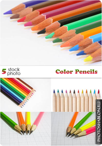 Фото - Цветные карандаши / Photos - Color Pencils