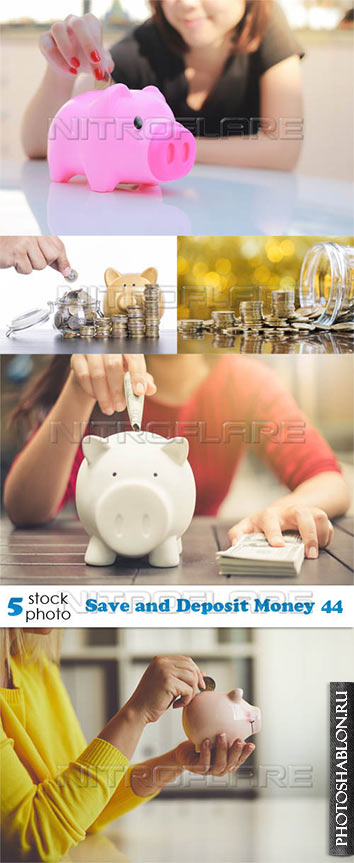 Растровый клипарт, фото HD - Деньги / Save and Deposit Money 44