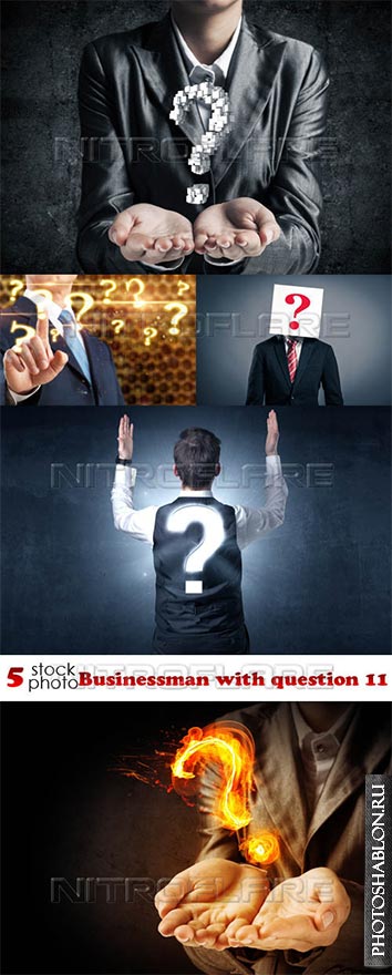Photos - Businessman with question 11