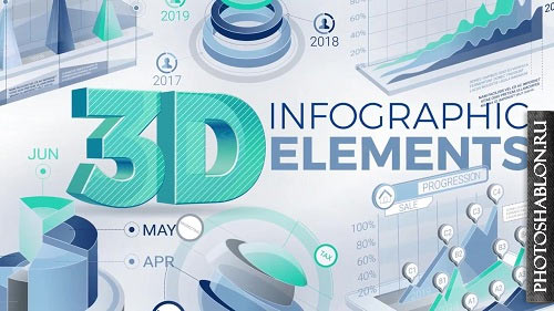 3D Infographic Elements 56765 - After Effects Templates