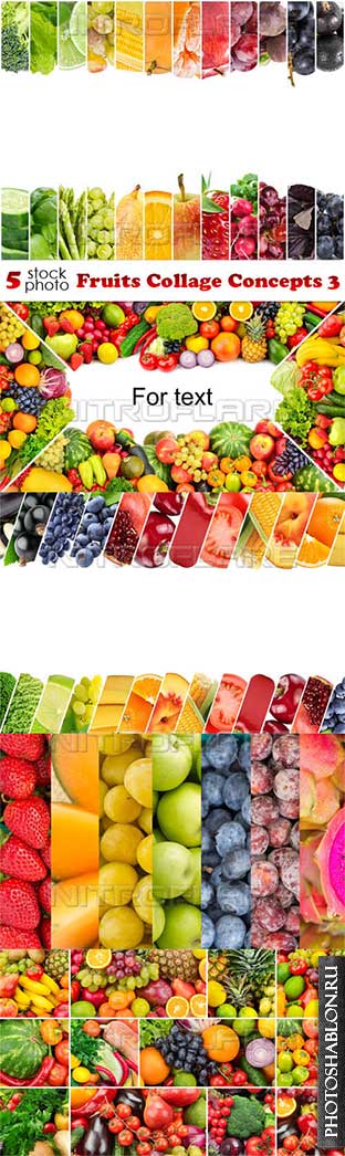 Photos - Fruits Collage Concepts 3