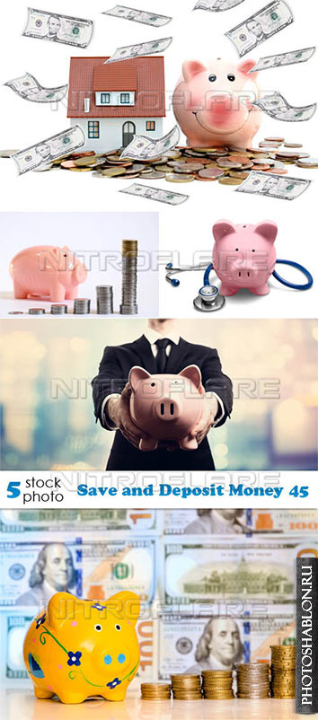 Растровый клипарт - Save and Deposit Money 45