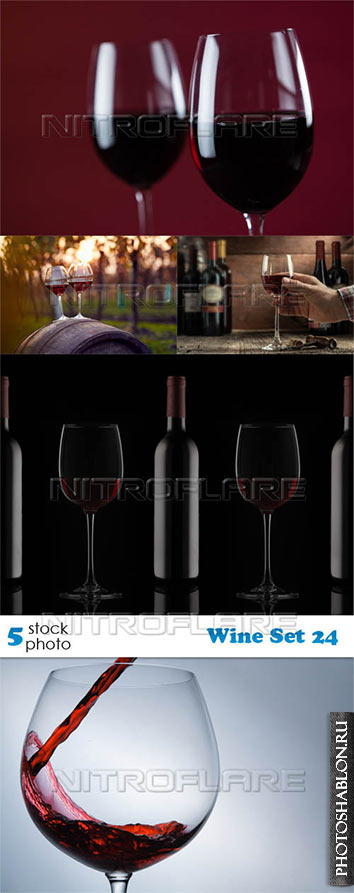Растровый клипарт, фото HD - Вино / Wine Set 24