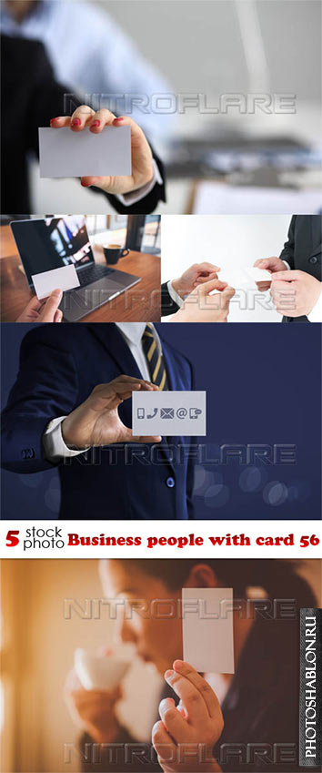 Photos - Business people with card 56