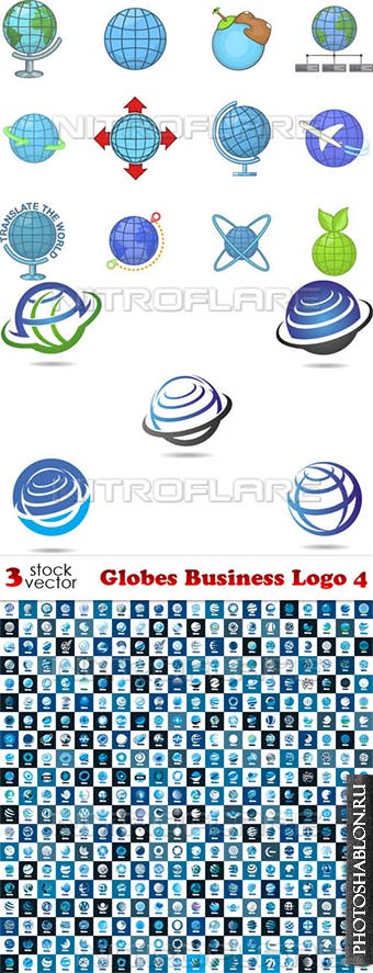 Vectors - Globes Business Logo 4