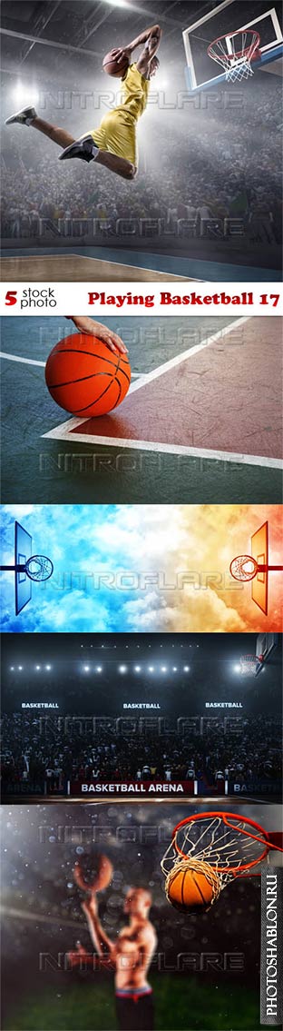 Клипарт, фото HD - Баскетбол / Photos - Playing Basketball 17