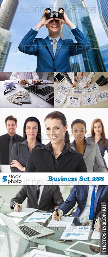 Растровый клипарт - Бизнес / Business Set 288