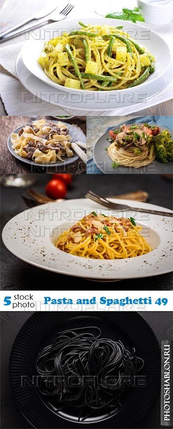 Растровый клипарт, фото HD - Спагетти, паста / Pasta and Spaghetti 49