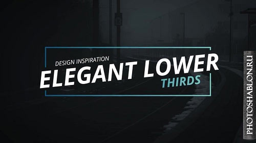 Elegant Lower Thirds 59555 - After Effects Templates