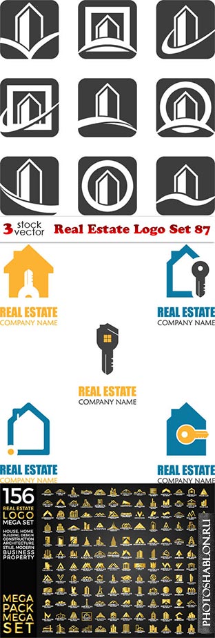 Vectors - Real Estate Logo Set 87
