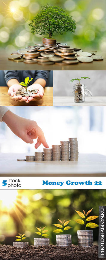 Растровый клипарт - Деньги / Money Growth 22