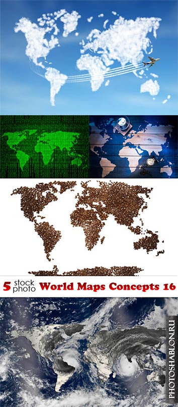 Photos - World Maps Concepts 16