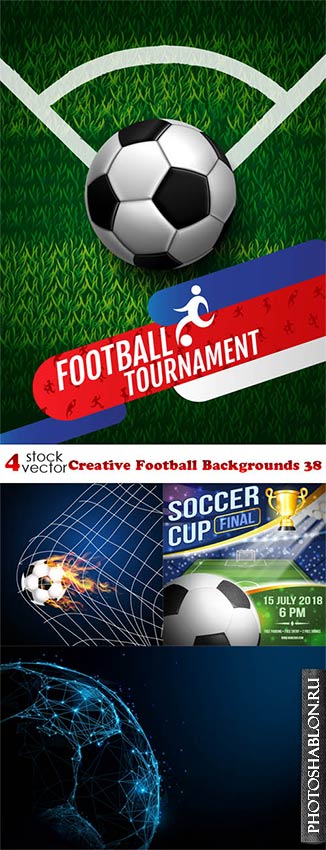 Vectors - Creative Football Backgrounds 38