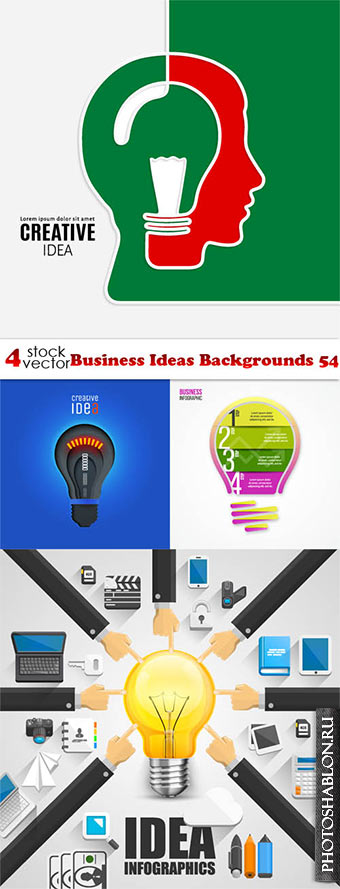 Vectors - Business Ideas Backgrounds 54