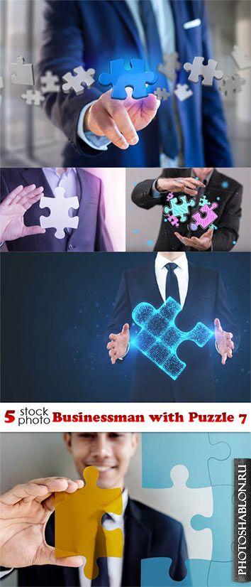Photos - Businessman with Puzzle 7