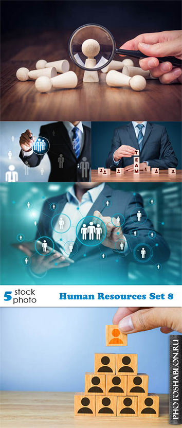 Растровый клипарт - Human Resources Set 8