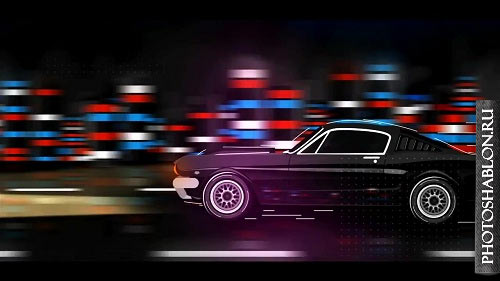 Mustang Cartoon Logo 86705 - After Effects Templates