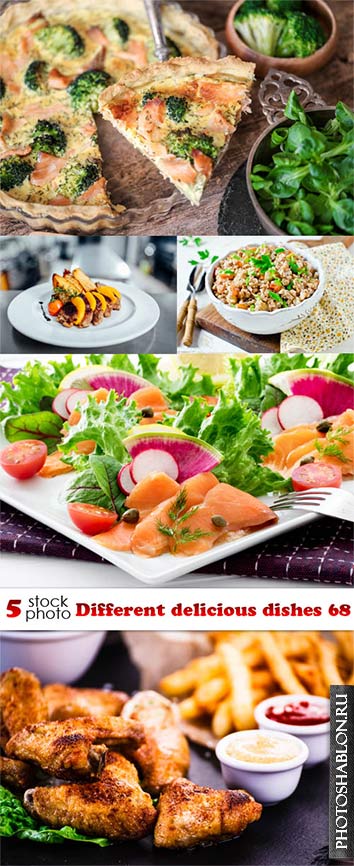 Клипарт, фото HD - Различные вкусные блюда