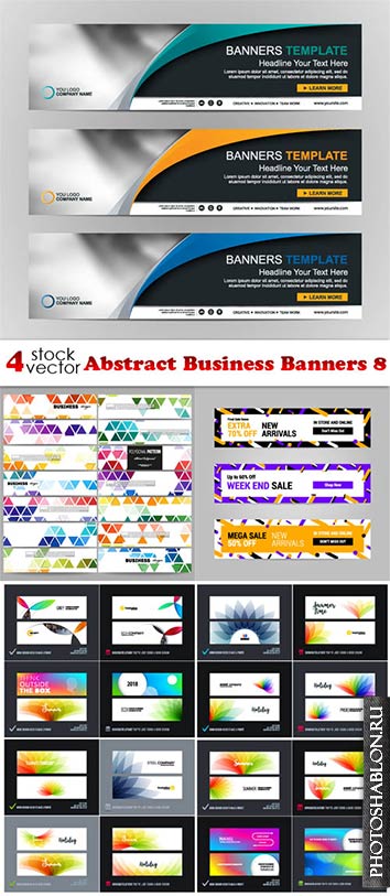 Vectors - Abstract Business Banners 8