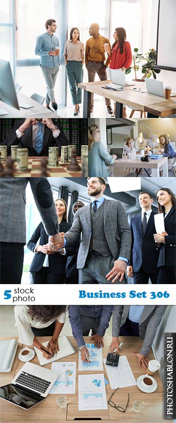 Растровый клипарт - Бизнес / Business Set 306