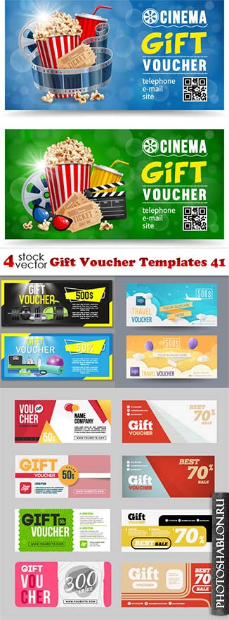 Vectors - Gift Voucher Templates 41